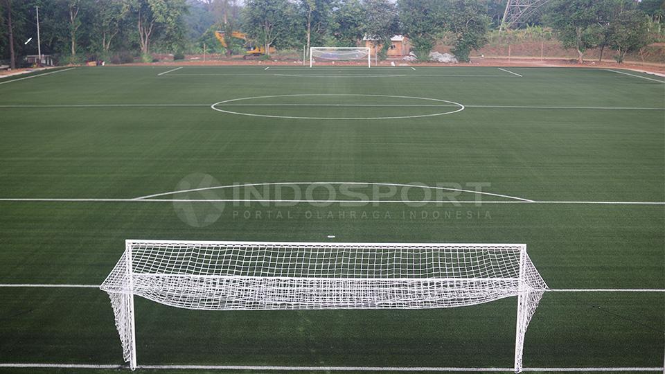 PSSI saat menyulap kompleks Pusat Olahraga (POR) Sawangan sebagai training center Timnas. - INDOSPORT